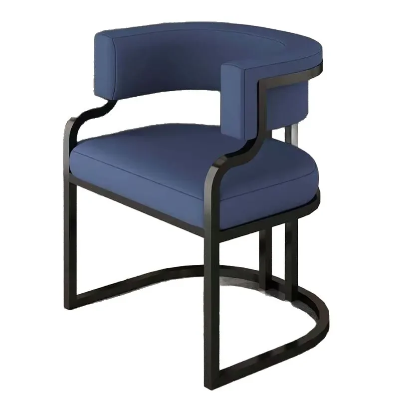 

Light luxury single sofa chair simple stool small apartment makeup chair
