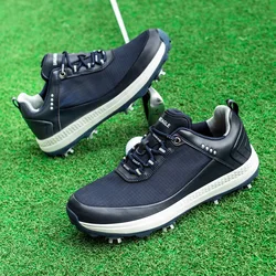 Golf Shoes Rubber Sole Anti Slip Wear-resistant Nail Grabbing Soles Professional Training Shoes Parent-child Sports Leisure Shoe
