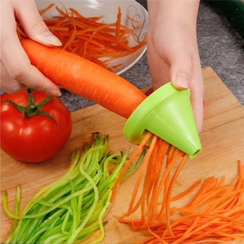 Kitchen Multifunctional Shredder Creative Spiral Shredder Rotating Shredder Vegetable Cutter Grater Grater Kitchen Tools