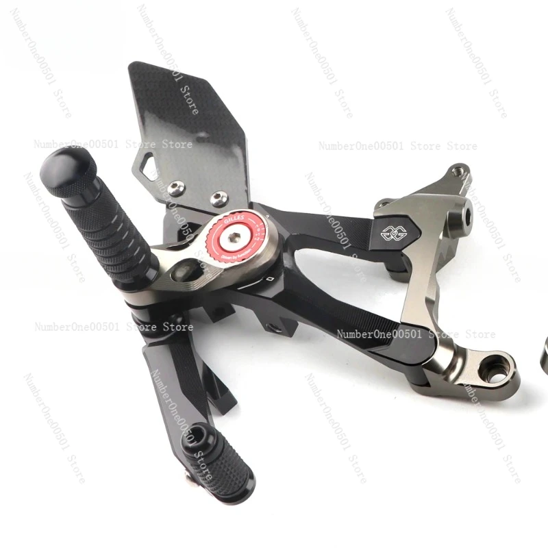 CNC Rearsets Footrest Pegs Kit Streetfighter V4 V4S Rear Footpegs Motorcycle Accessories