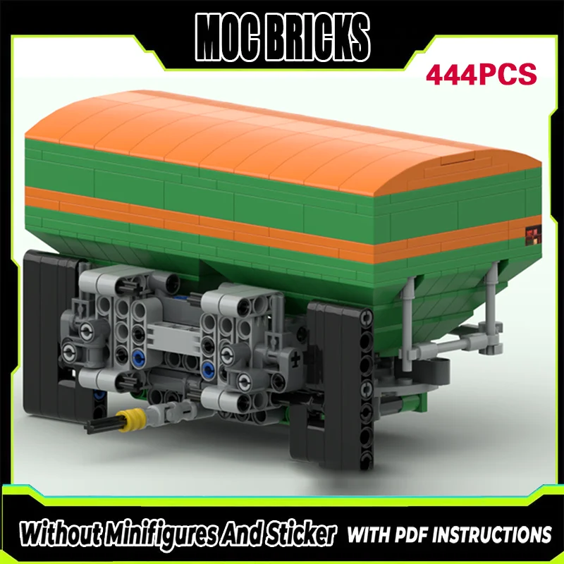 

Конструктор City Car Model MOC: Классический разбрасыватель ZA-V, совместимый с модульными технологиями, подарки, праздничные наборы для сборки, детские игрушки