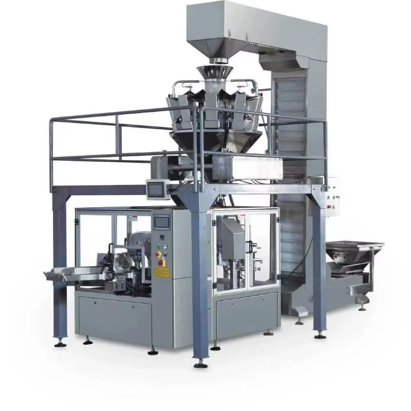 FL Automatic Weight Rotary Doypack Premade Bag Granule Powder Liquid Potato Chip Nut Snack Coffee Particles Packing Machine