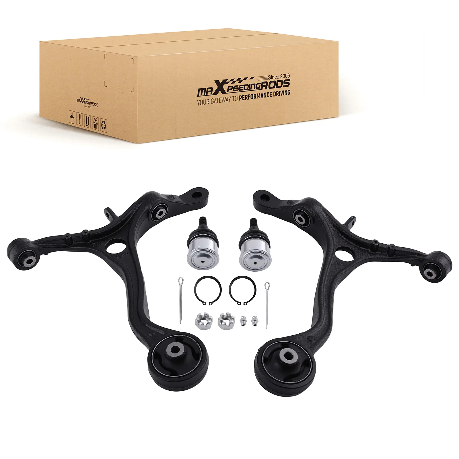 

Suspension Front Lower Control Arms Set W/Ball Jiont Lh Rh For Acura Tsx 2009-14