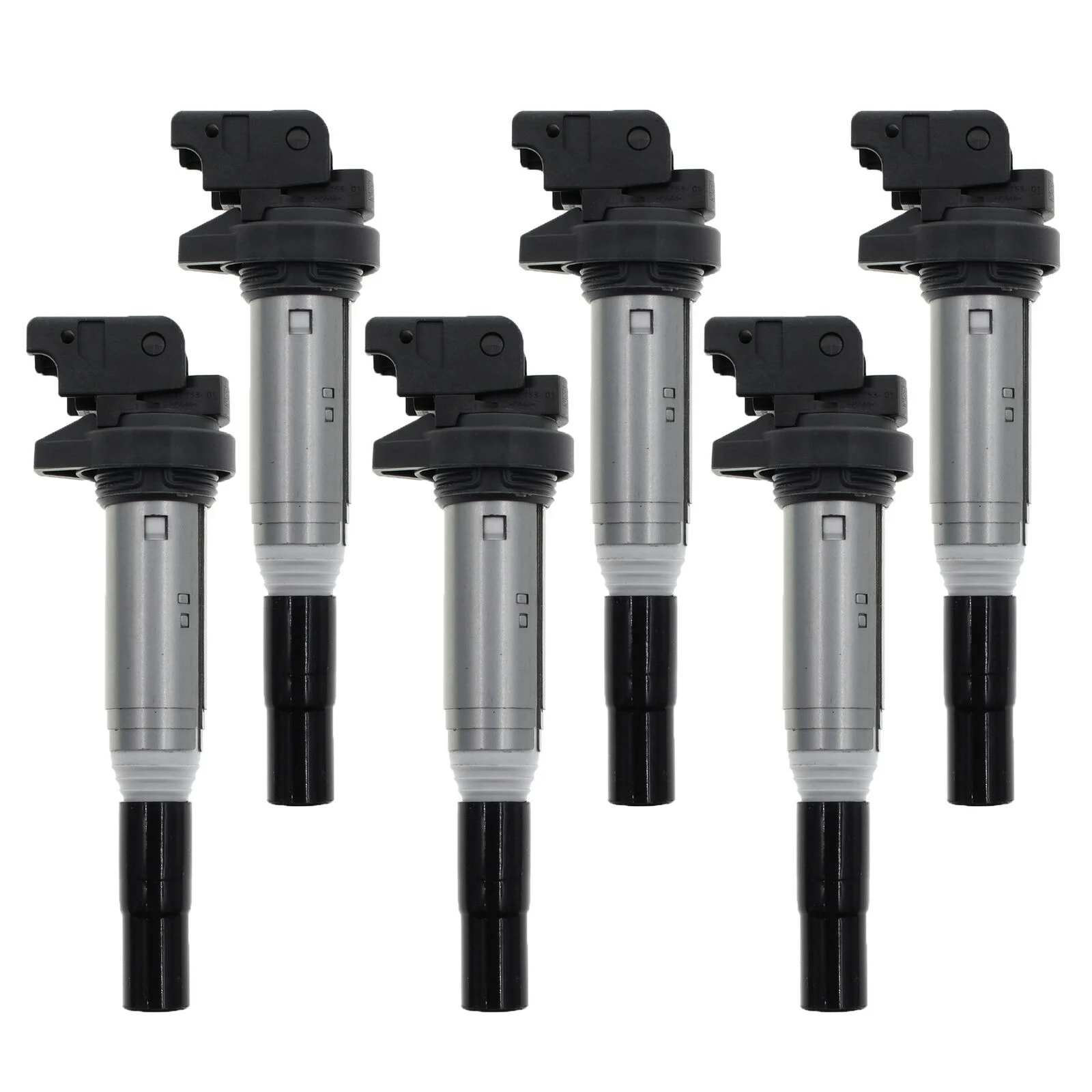 

6PCS Ignition Coils 12138616153 for BMW E82 F30 E90 E92 E93 330Xi X1 X3 X6 Z4 GN10571-11B1