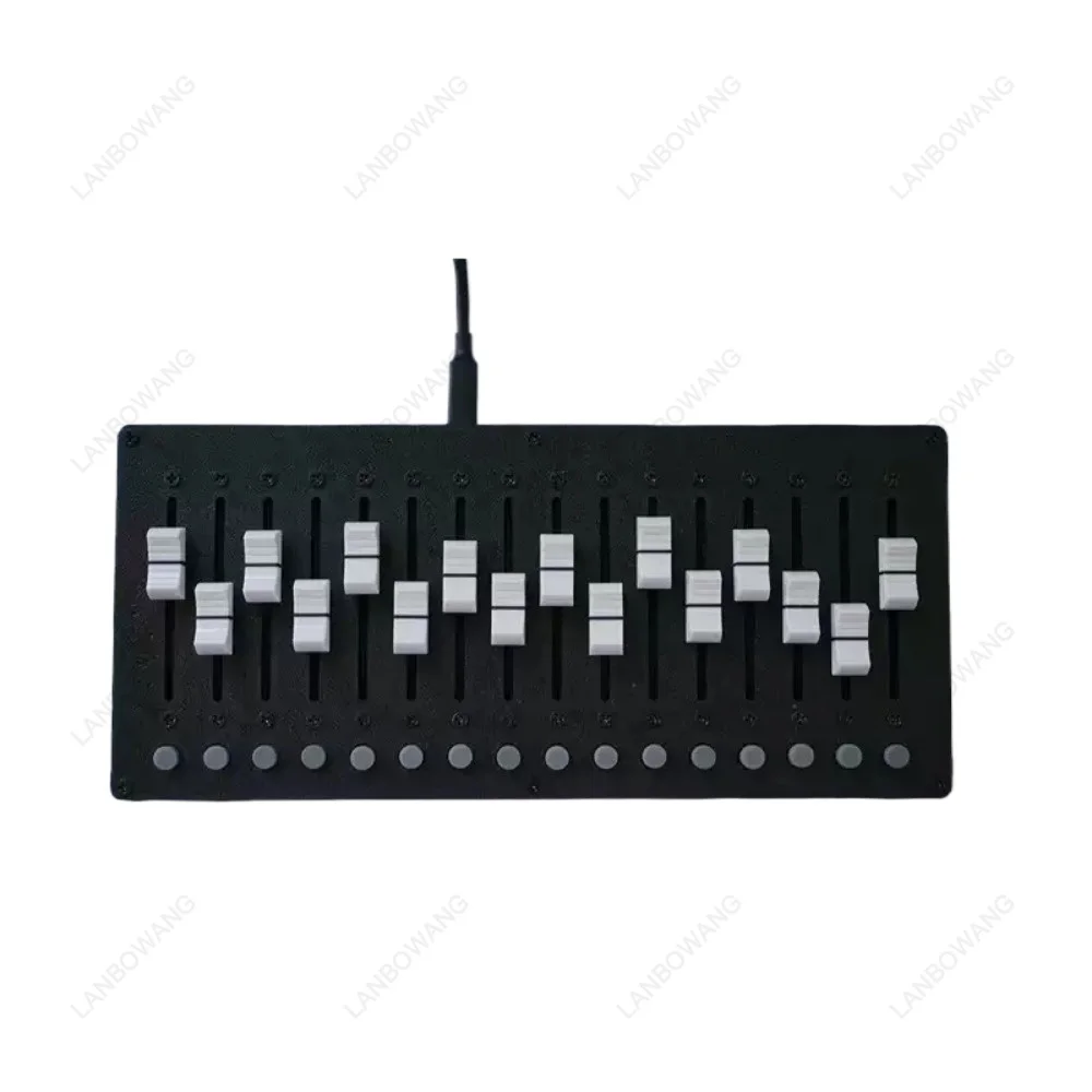 For 16 Track MIDI Controller Support Protools HUI Mackie CC Mapping Mixing Console Control Surface