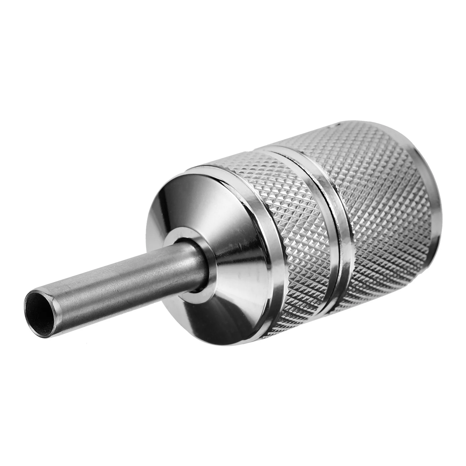 

Stainless Steel Self Locking Tattoo Grip Non Slip 7-8mm Inner Diameter Durable Metal Handle for Tattoo Machine Supplies