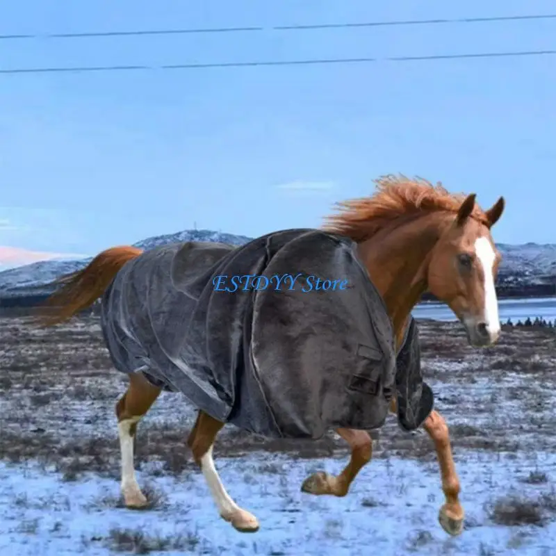 G6DE Season Equine Cover Insulated Cold Weather Use Machine Washable Fabric