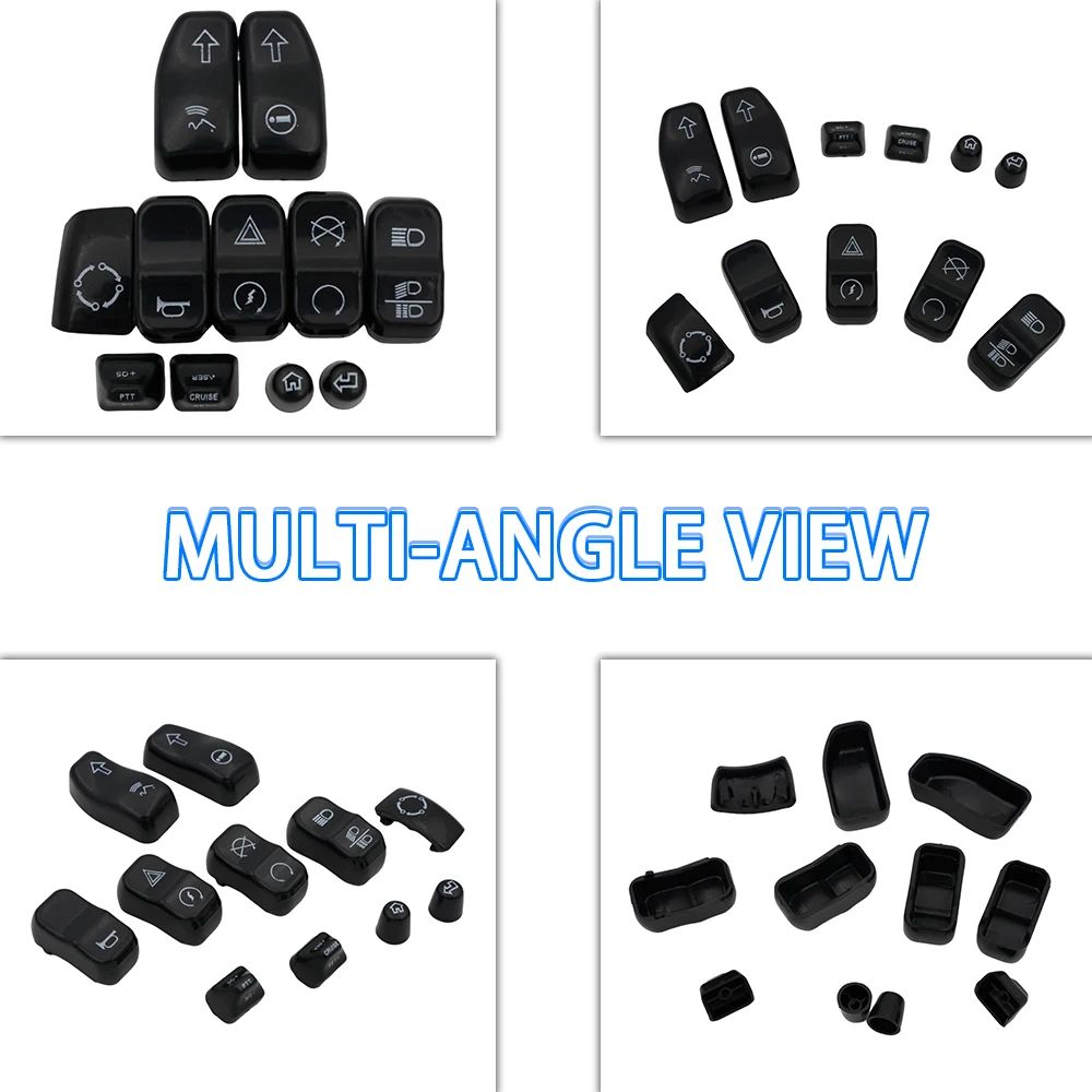 Handlebar Switch Button Cap Cover Fit For Harley Touring FLHTCUTG FLHTCUI FLHTCUL FLRT FLHTKL FLTRU 2014 2015 2016 2017 2018