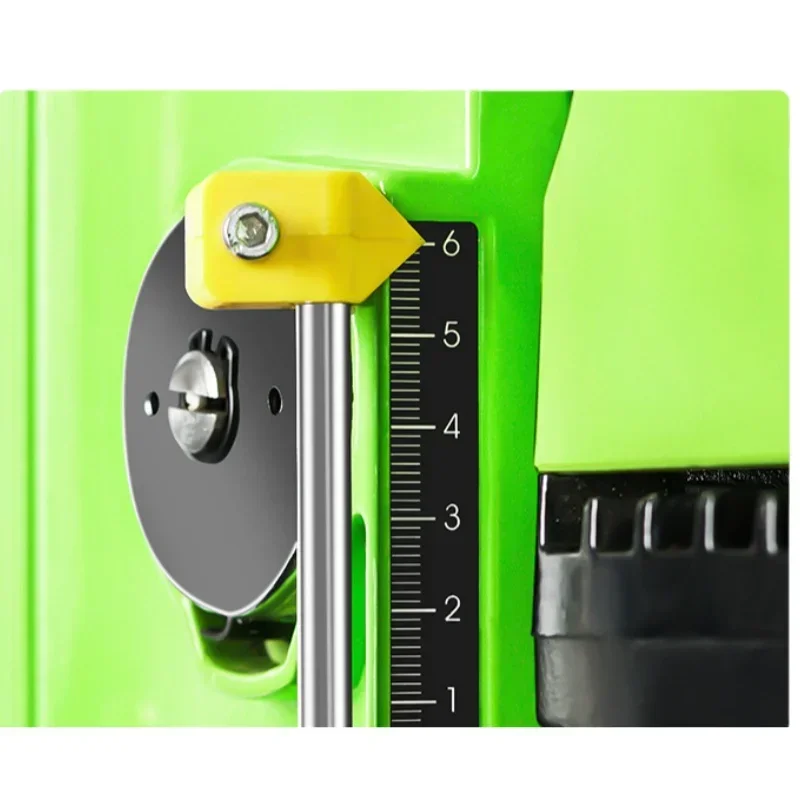 Affordable high-precision miniature desktop drill press with display panel