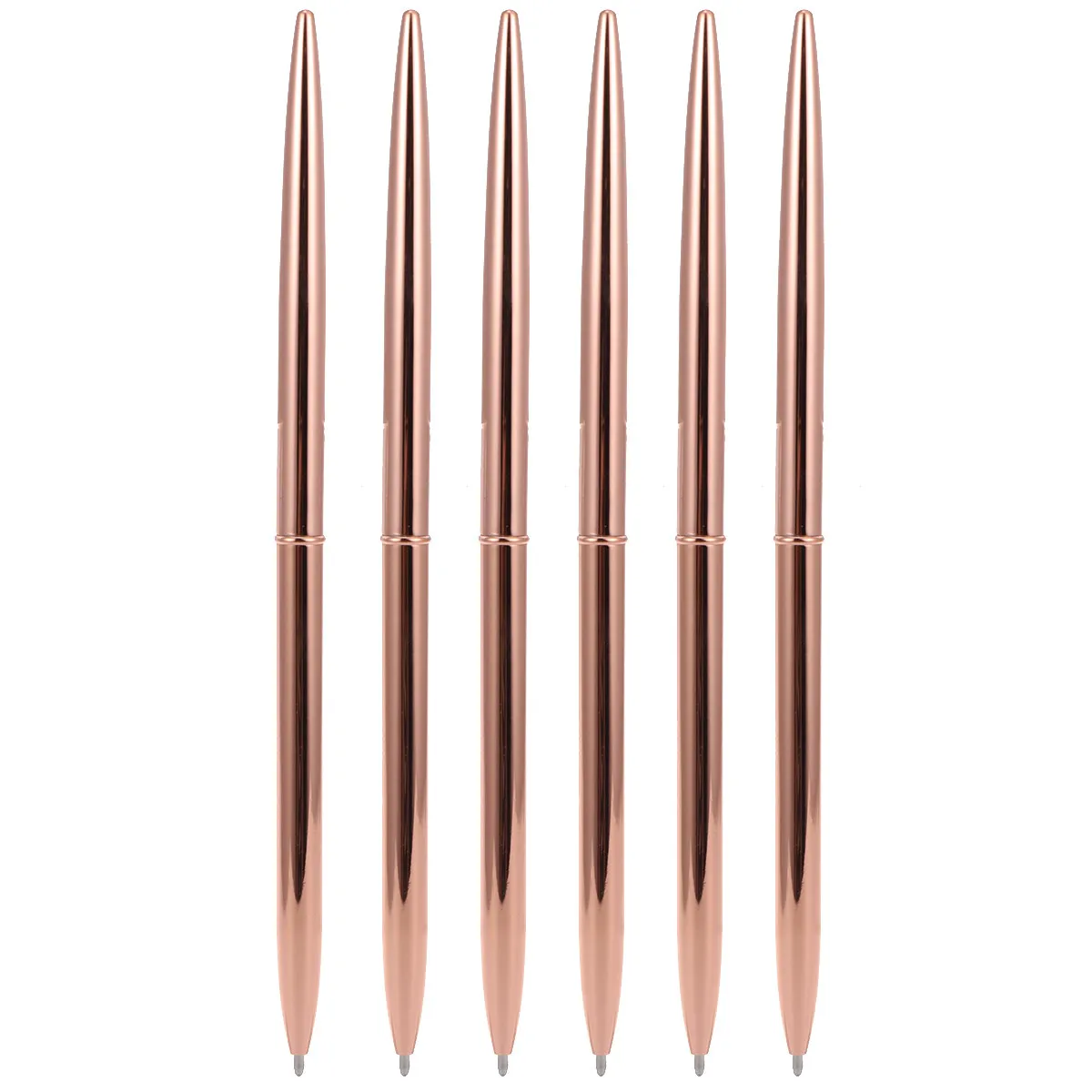 

Набор из 6 ручек с двойным вращающимся стержнем, синие чернила, тонкий наконечник, для школы и офиса, премиум-подарок для студентов и учителей