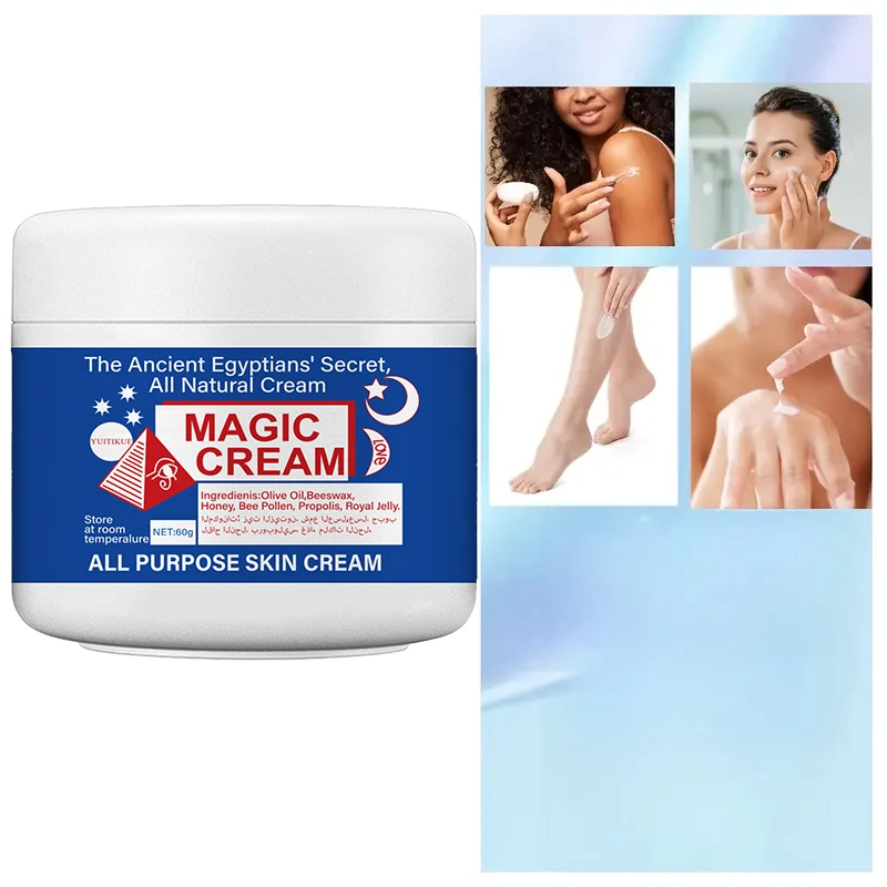 Magic Face Cream, Multi-Functional Skincare, Lightweight Absorption, Moisturizing, Whitening, Brightening Skincare Product