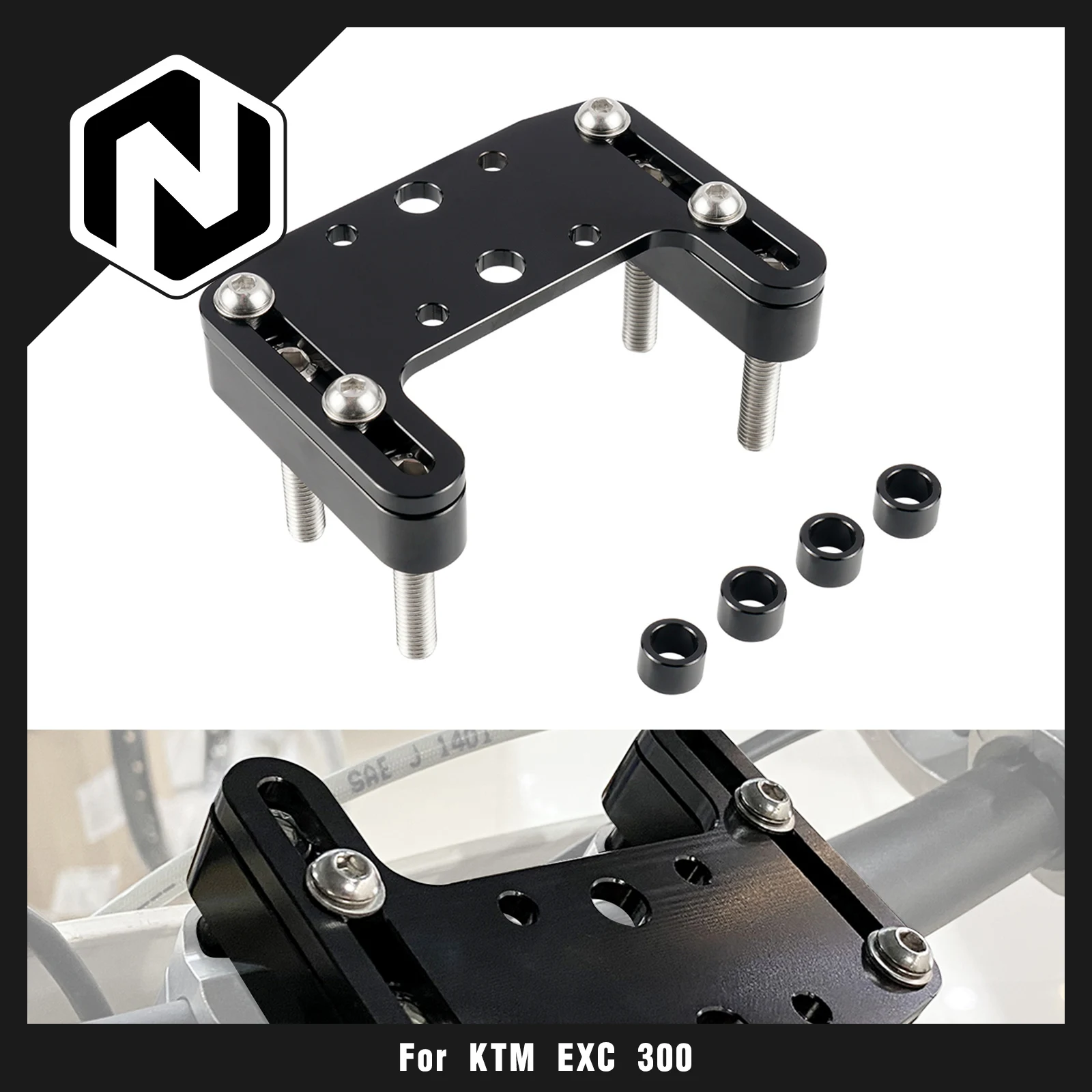 NICECNC For KTM 690 Enduro R 690 SMC SMCR 2008-2023 Navigation GPS Mount Bracket Holder 790 890 990 Super Adventure R S T 04-23