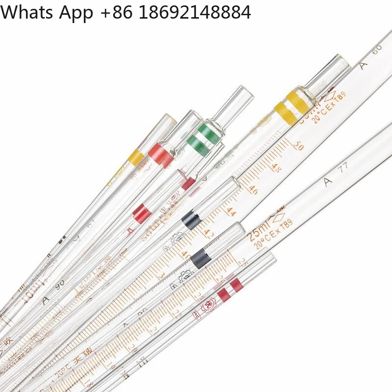 graduated straw, pipette, indexing straw with graduated