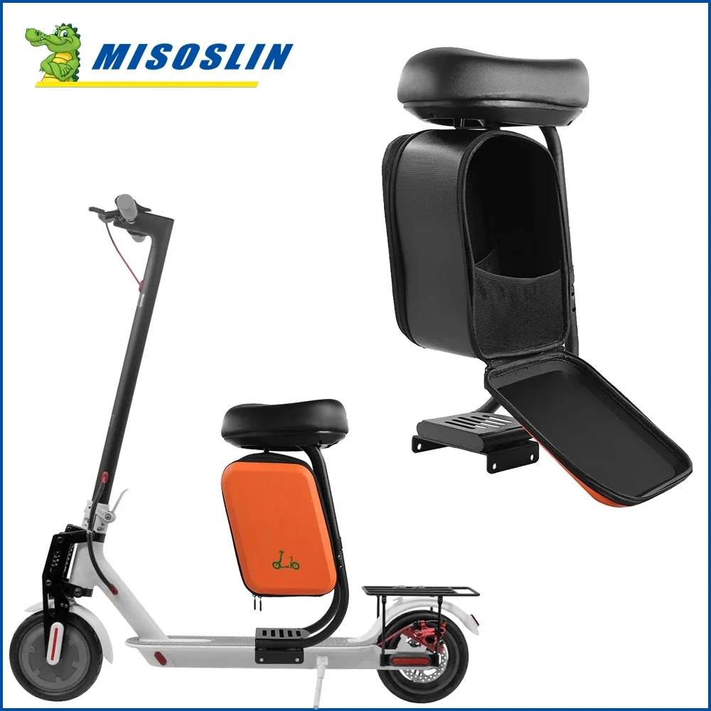 Electric Scooter Multifunctional Storage Shock-absorbing Seat for Xiaomi M365 Pro 1S Kickscooter Modifited Seat Part Accessories