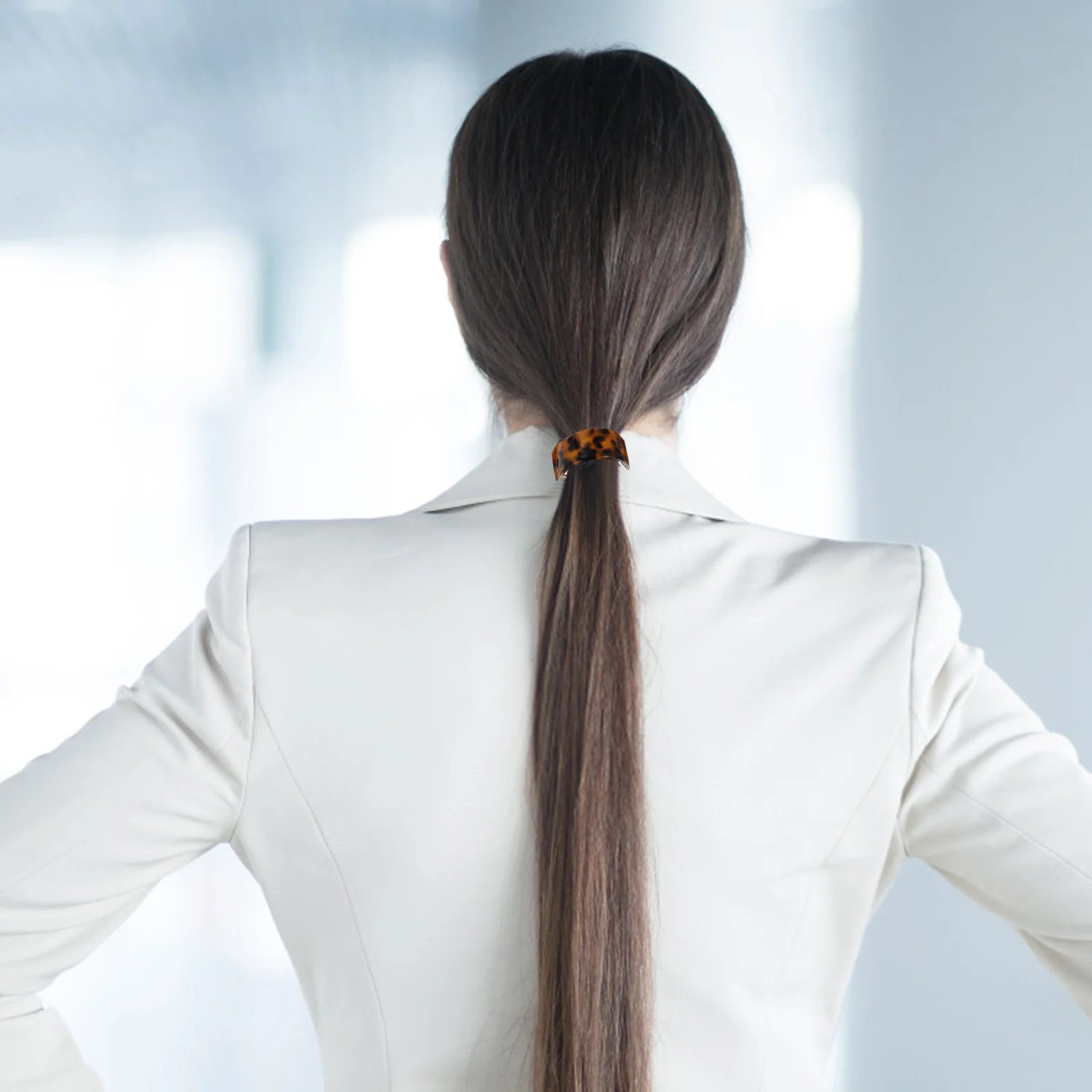 

3Pcs Tortoiseshell Star Pattern Hair Clips Fashion Hairpins Semicircle Spring Clip for Women Girls Party Dancing Event Elegant