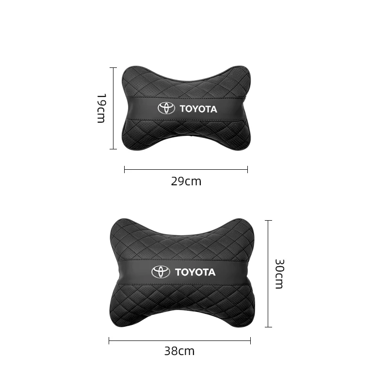 مقعد السيارة رئيس دعم وسادة قطني وسادة الملحقات الداخلية لتويوتا فورتشنر هايلاندر مارك-X ميراي هليكس بيكانتو TRD #2