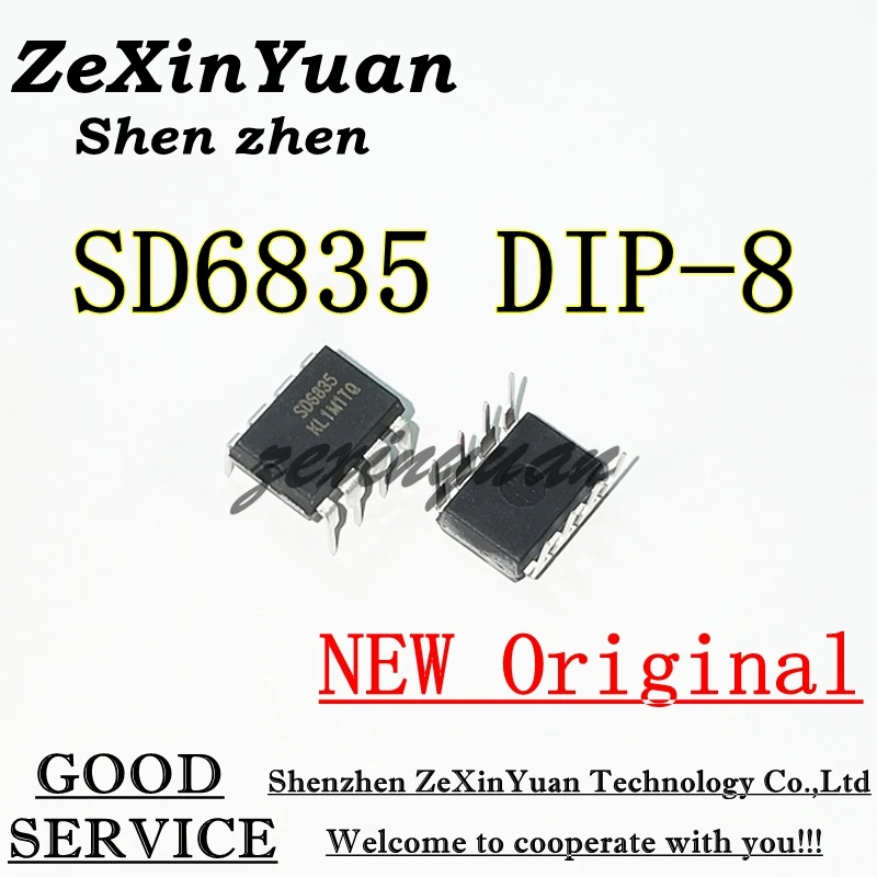 10PCS/20PCS/50PCS  100% new original SD6835 6835 DIP-8  Power supply chip