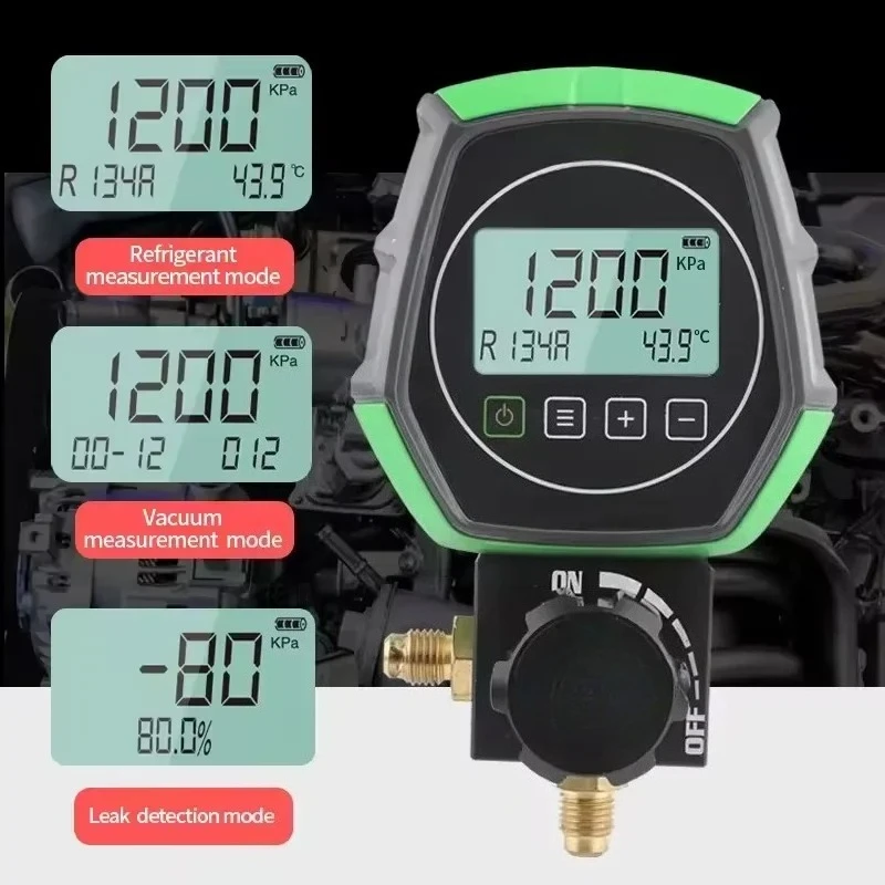 Refrigeration Pressure Gauge Set for Car Air Conditioner and Cold Storage Refrigerant Filling