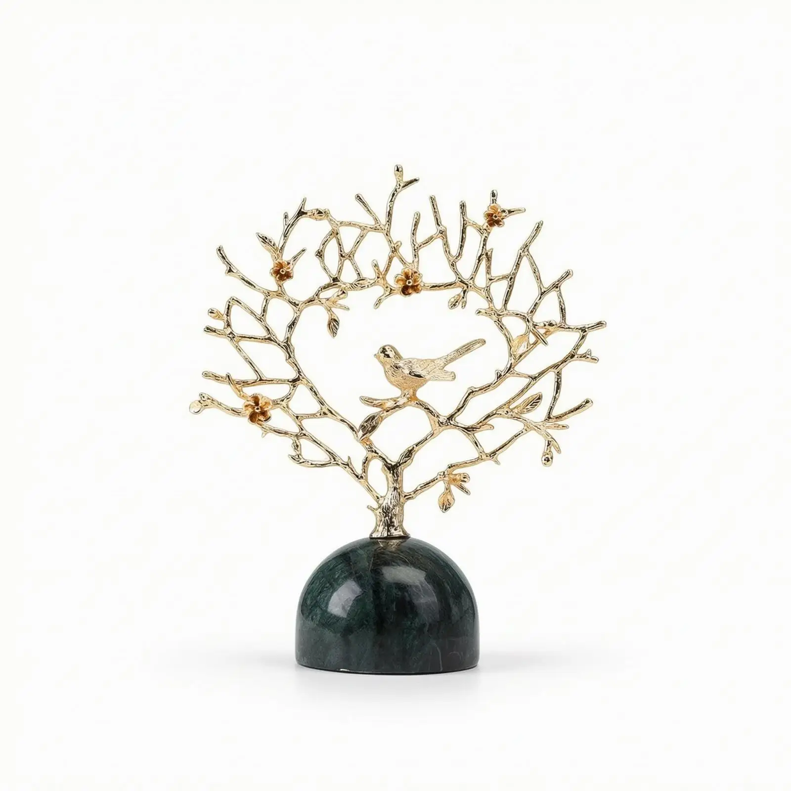 Gentle Opulence Coral Sculpture — Console Table Decor