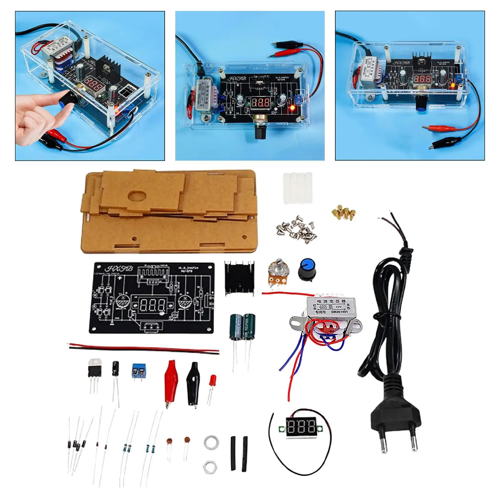 

Voltage Regulator Kit Soldering Skill Training Welding Training for Beginner