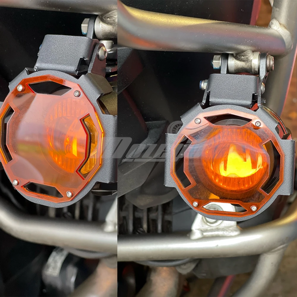 For BMW GS F800GS F850GS F900GS F 750 850 900 GS Adventure F900R F900XR Motorcycle Flipable Fog Lamp Fog Light Protector Guard