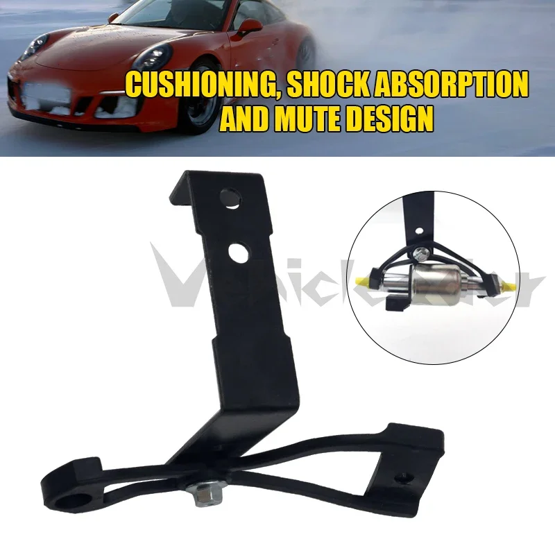 Car Air Parking Heater Fuel Oil Pump Mounting Bracket Holder Clamp metalnoise reduction bracket mute shock absorption Universal