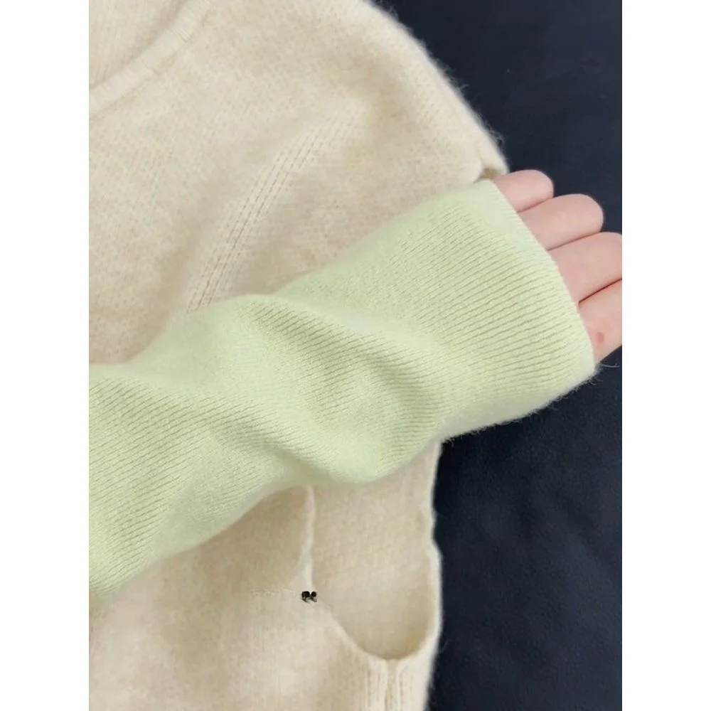 Women's Knitted Sweater Stylish Layering Base Shirt Slim Fit Autumn Winter New Style Atmosphere Sensation Warmth Heating