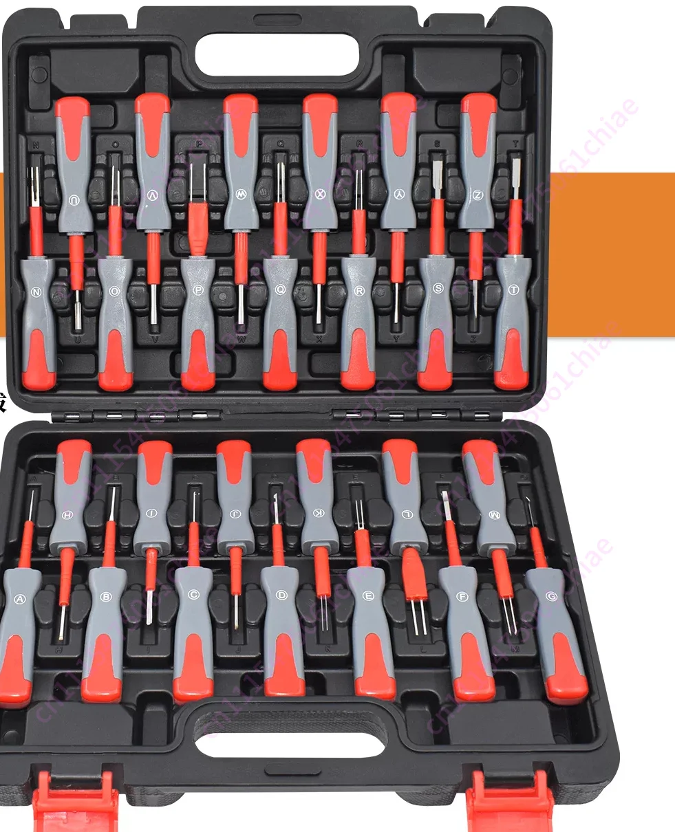 26 Pieces Automotive Terminal Remover, Line Disassembly and Assembly Automotive Wiring Harness Plug