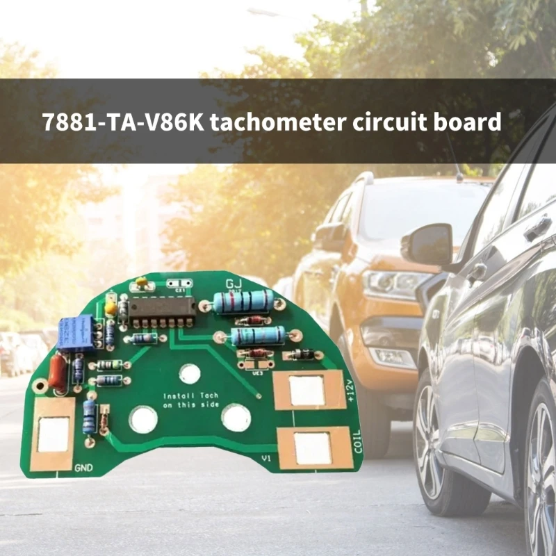 Car Tachometer Circuit Board Module Car Speedometer Instrument Panel Accessories 7881-TA-V86K Dashboard Spare Parts