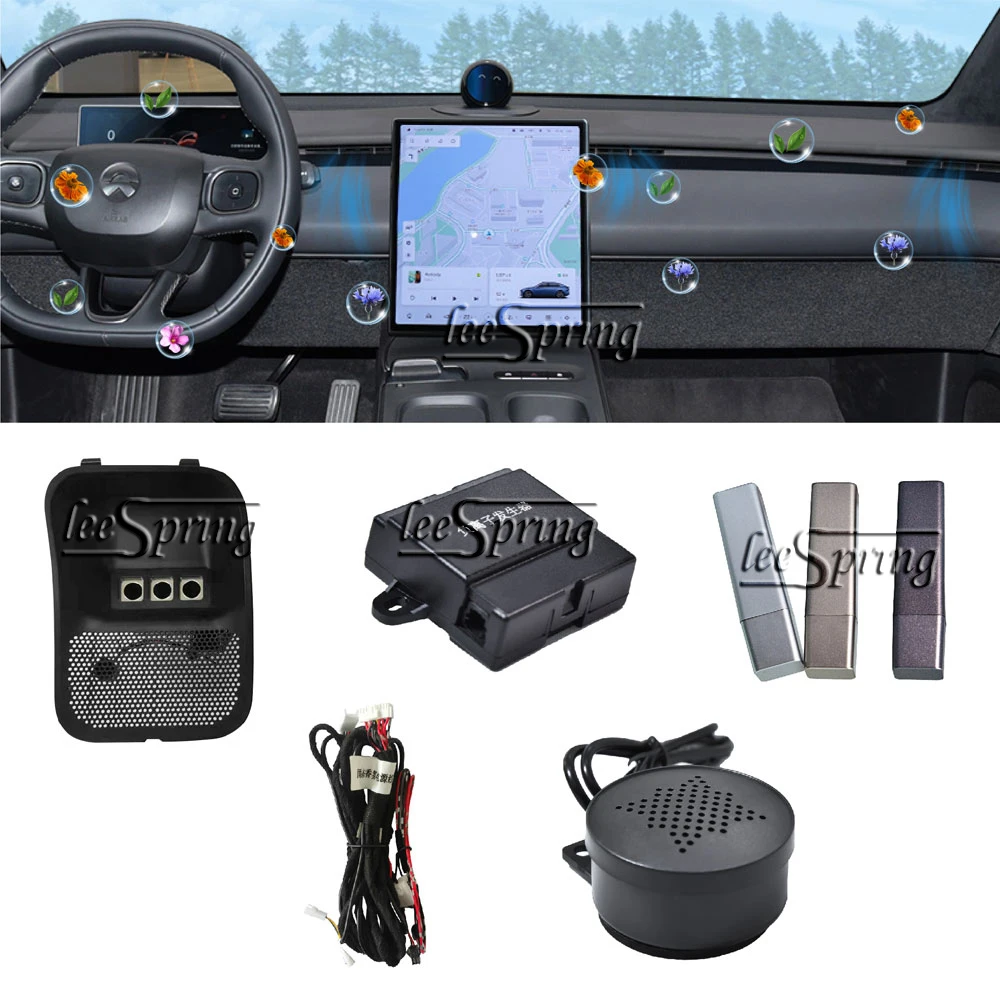 

Автомобильный освежитель воздуха, автомобильный аромат для NIO ET5 2023, автомобильный ионизатор воздуха, духи, Поддержка приложения