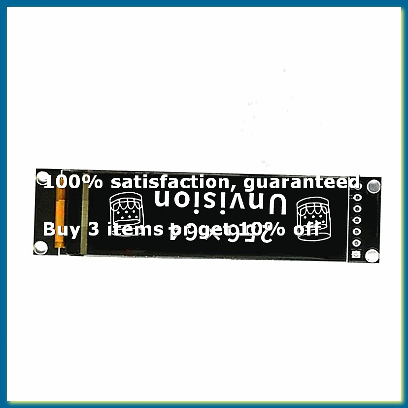 2.08 Inch OLED Display Module 256x64 Dot Matrix SH1122 Driver 7-Pin SPI Interface 16 Grayscale-WDL