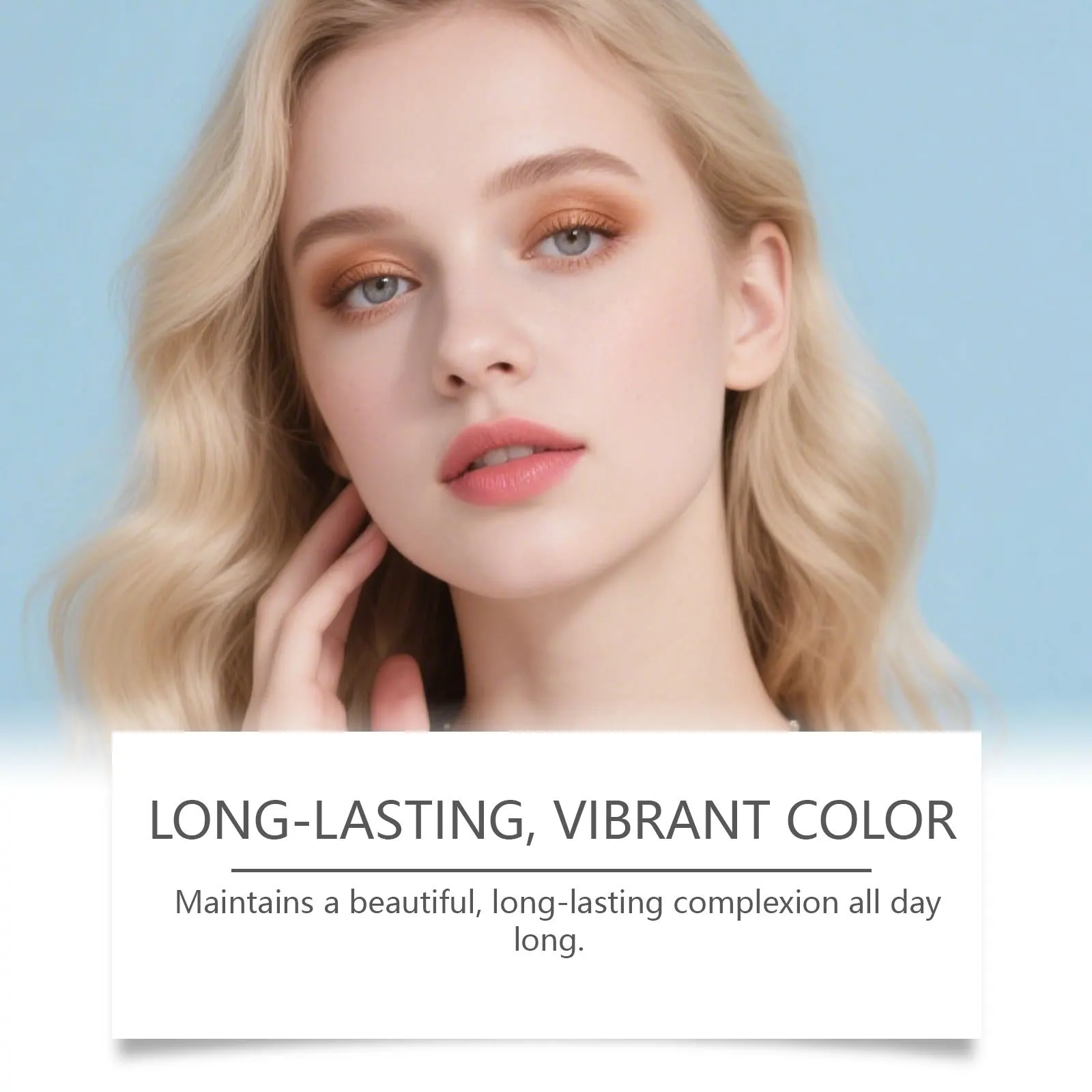 Ivory white air cushion cream natural makeup holding not easy to take off waterproof improves complexion concealer hides pores