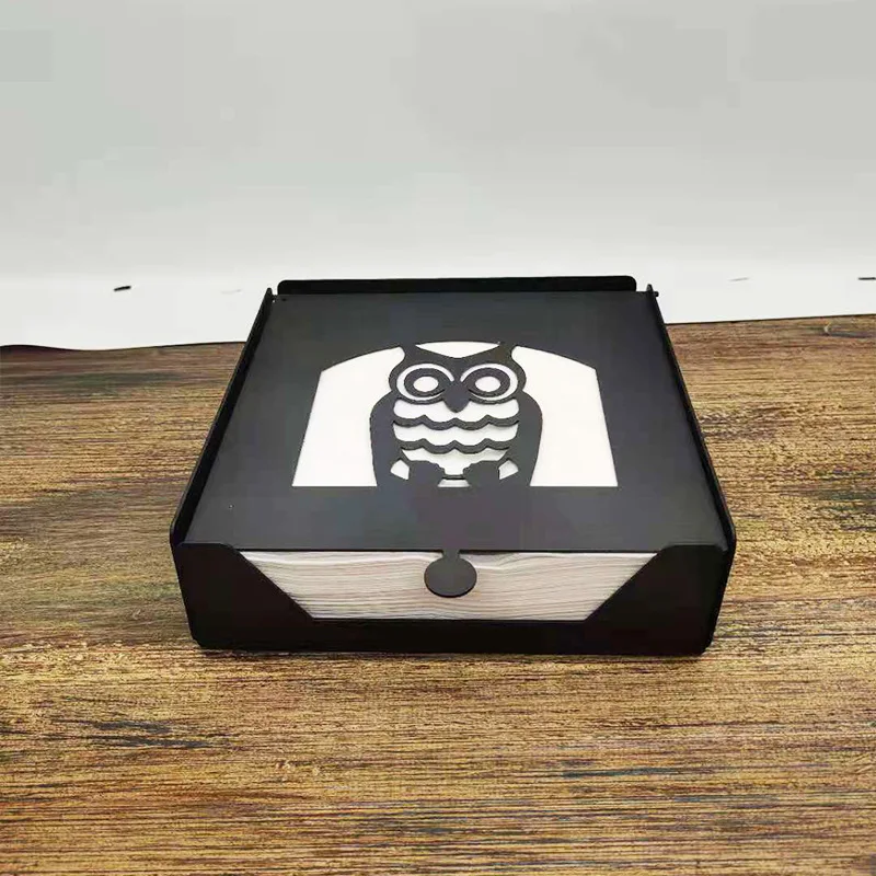 

Декоративная коробка для салфеток из кованого железа: простая, креативная, универсальная, для дома, гостиной, спальни, ванной комнаты