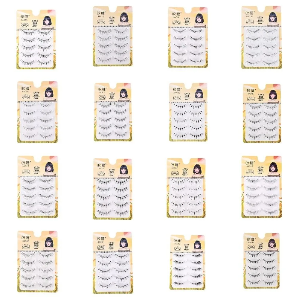 Fofo fino clusters completos cílios postiços maquiagem profissional cílios extensão longo diy tira completa cílios feminino