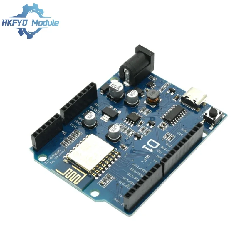ESP8266 WiFi-schild voor Arduino UNO R3 - ESP-12E D1-module, slimme elektronica, compatibel met Micro IDE