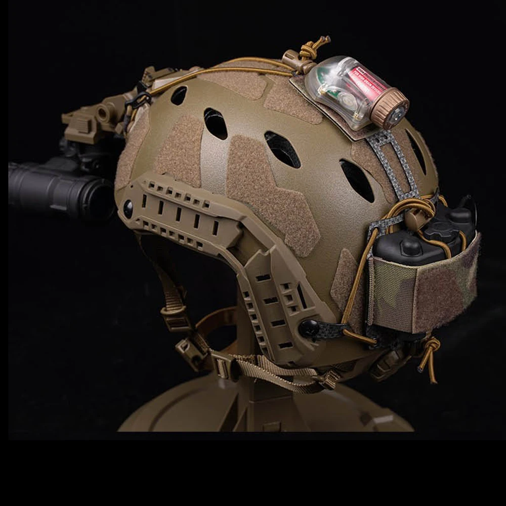 NVG بطارية الحقيبة التكتيكية خوذة PVS31 علبة البطارية فيرو نمط PVS-31 نظام الاحتفاظ بالبطارية الصيد الملحقات #6