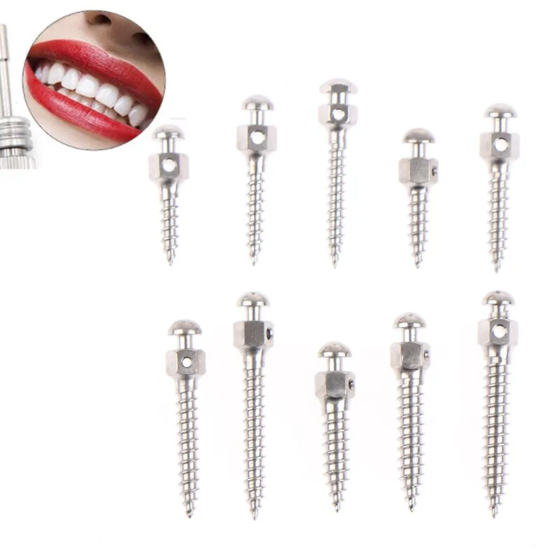 Dental Micro Mini Titanium Alloy Orthodontic Anchor Screw Matching