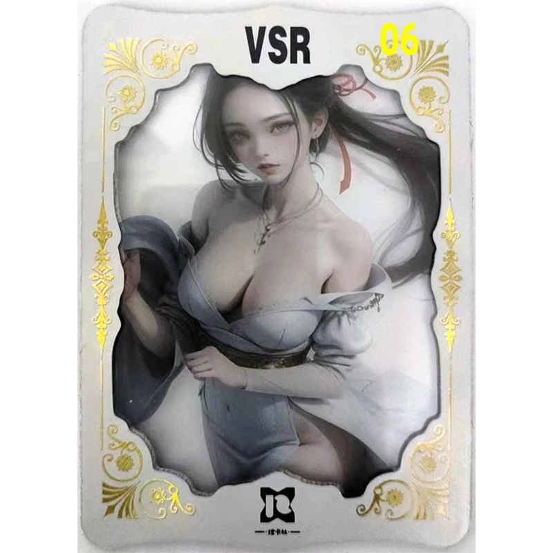 Anime Goddess Story Rare VSR Reflections Flash Cards Beelzebul albedo Toys for boys Collectible Cards Christmas Birthday Gifts