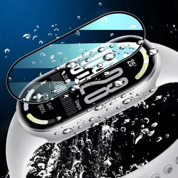 1-3PCS Snadno instalovatelná tvrzená skleněná fólie pro Xiaomi Mi Band 10 Smartwatch Screen Protector Mi Band 9 8 Mi Band 10 Ochranná fólie 6 nejlepší prodej LCD displej náramku Mi Band 3 - №1
