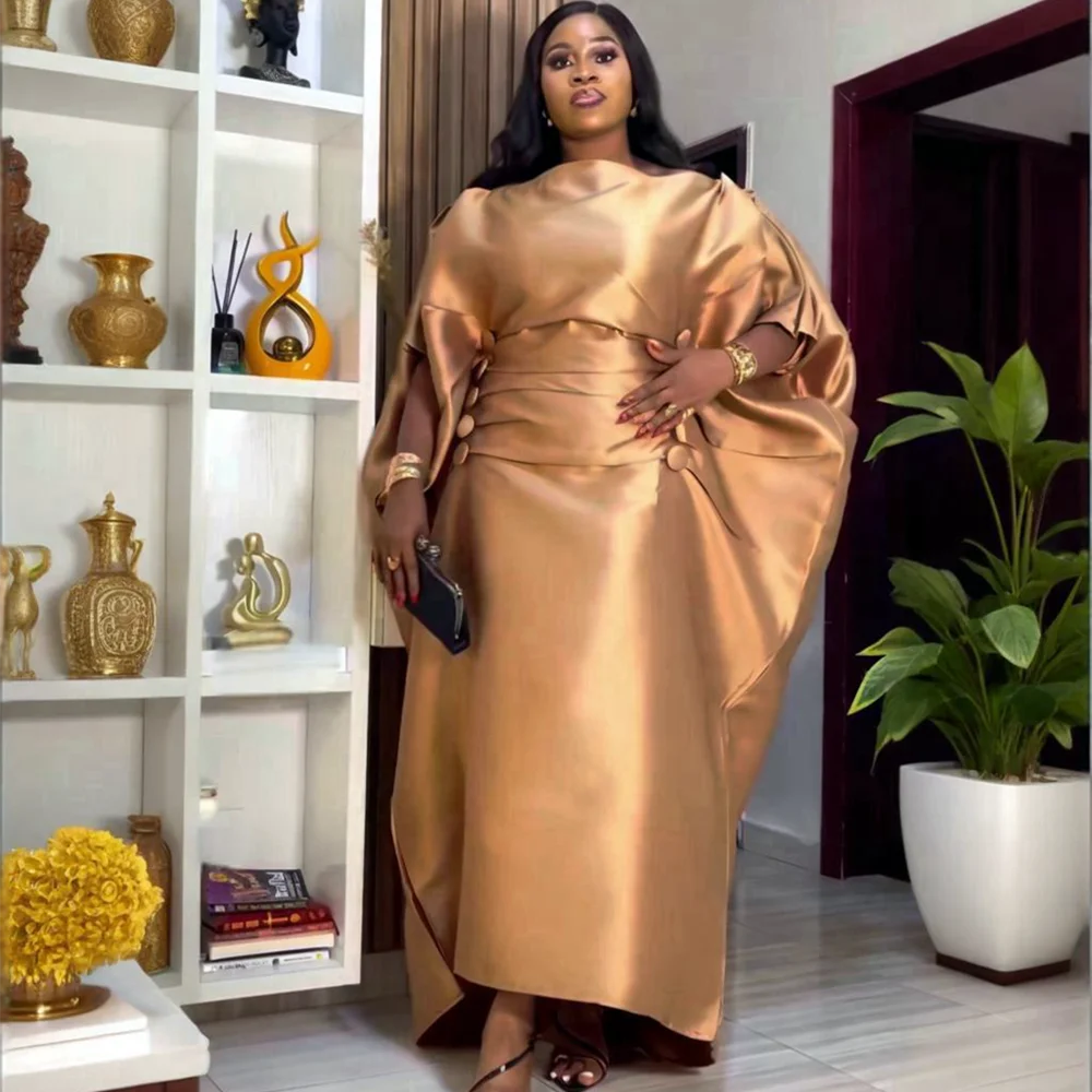 فساتين إفريقية للنساء ملابس أفريقيا التقليدية Dashiki أنقرة ملابس ثوب عبايات رداء مسلم قفطان ماكسي فستان طويل 2025