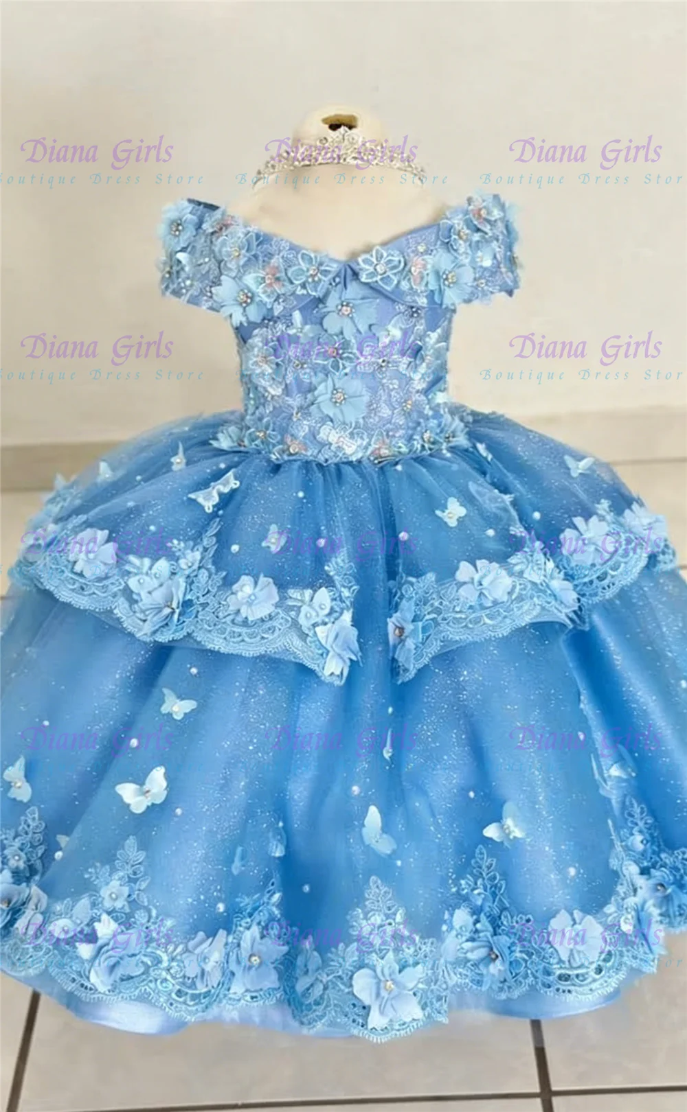 robe-de-demoiselle-d'honneur-de-luxe-en-tulle-bleu-de-qualite-moelleuse-avec-appliques-exquises-pour-mariage-fete-d'anniversaire-robes-de-soiree-de-princesse