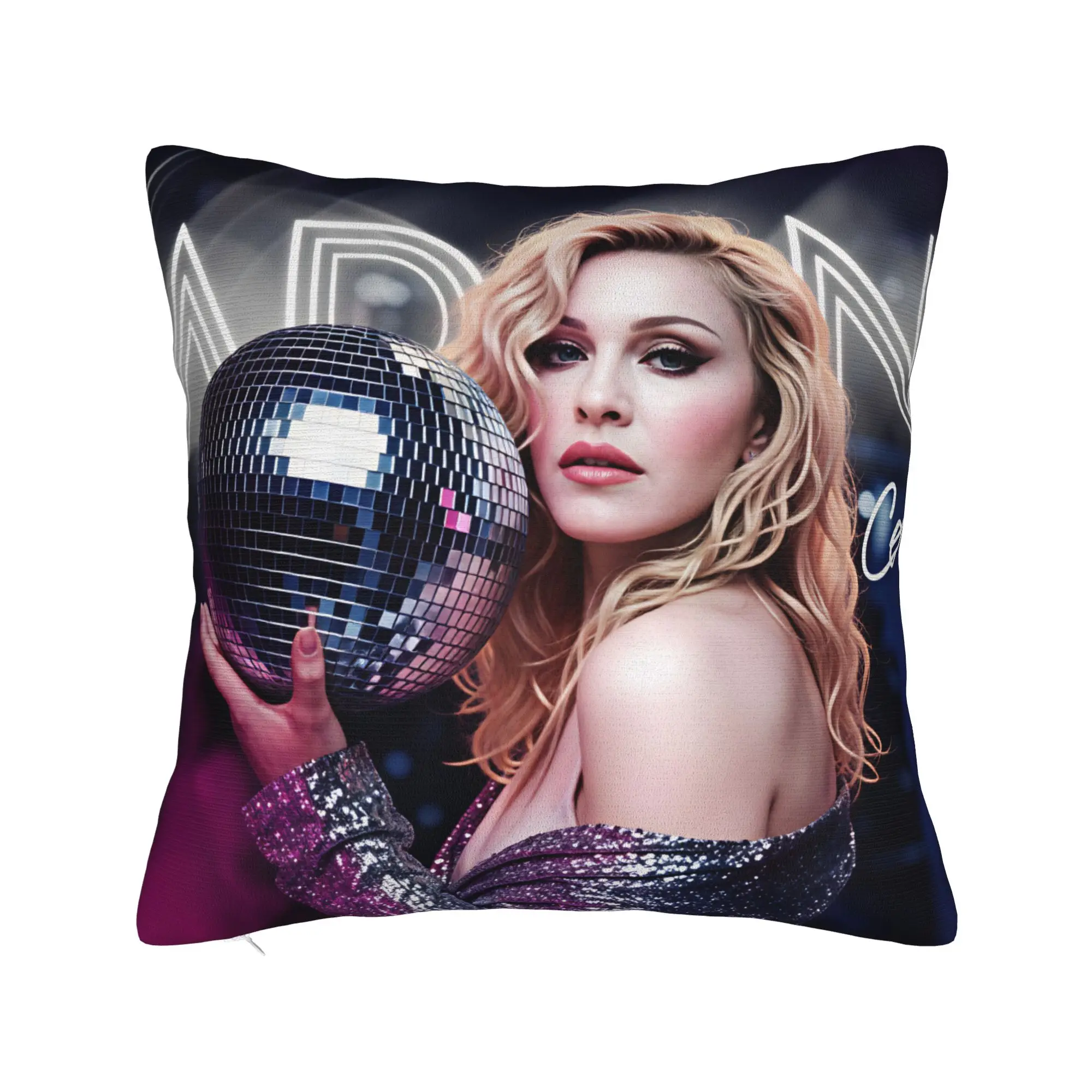 Pillow Cover M-Madonna Confessions I Feel So Free  Morden Pillow Case For Living Room Chair Pillowcases