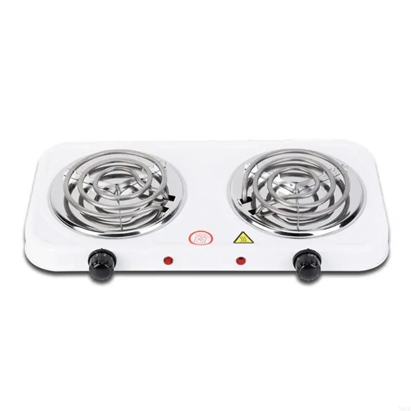 Y5LF Double Stove Mini Hotplate Small Electric Iron for Burner Cooking Appliances