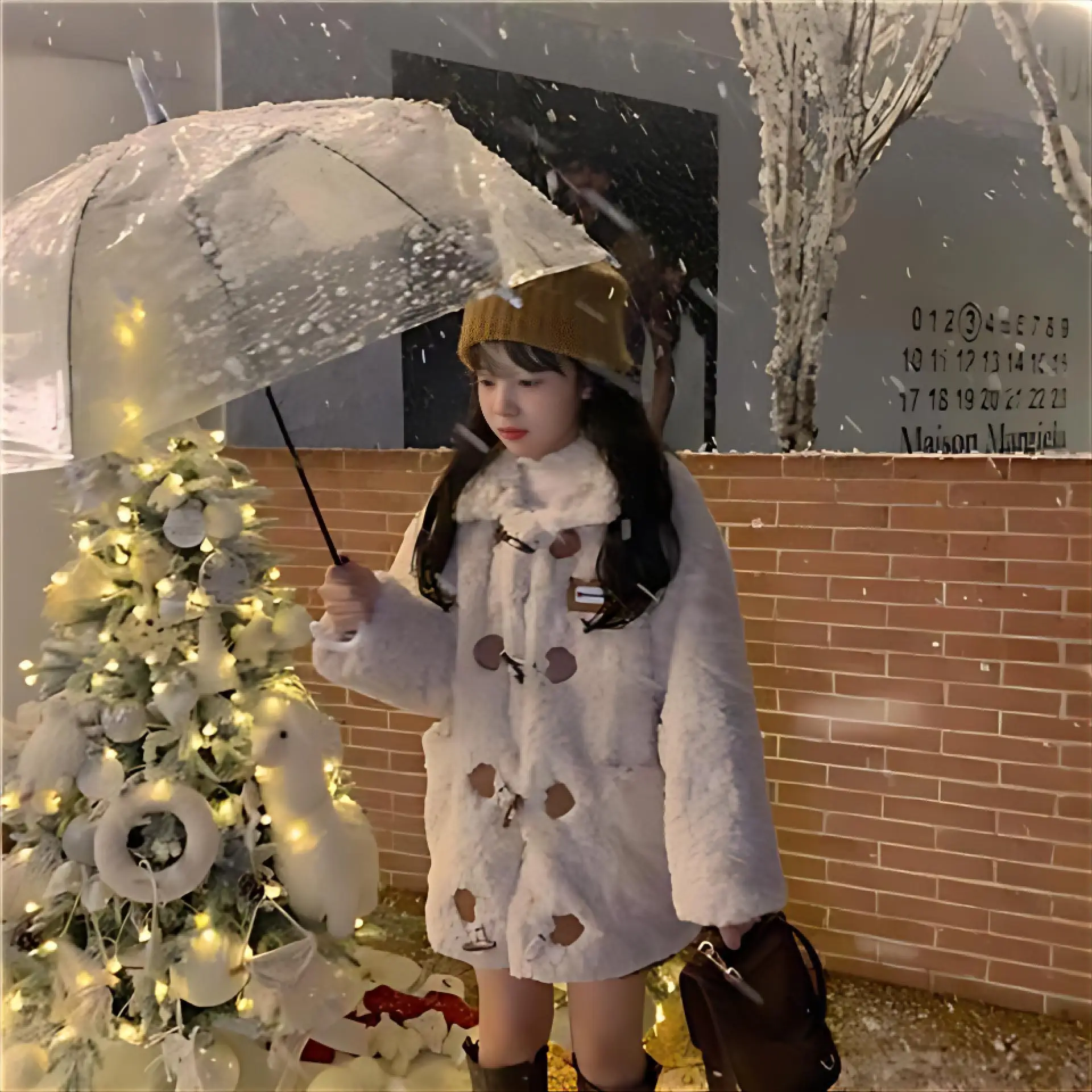 Nepbont damesjas jassen dames kleurrijke dichtgeknoopt ceremonie puur vintage vrouwelijk handgesneden zacht zwierig polychroom capuchon elastisch