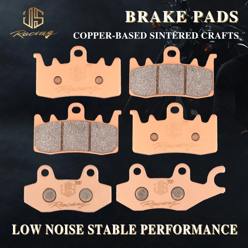 JSRAOIMG Motorcycle Accessories Sintered Front Rear Brake Pads For TRIUMPH Tiger Explorer 1200 All Models 2016 2017 2018 2019