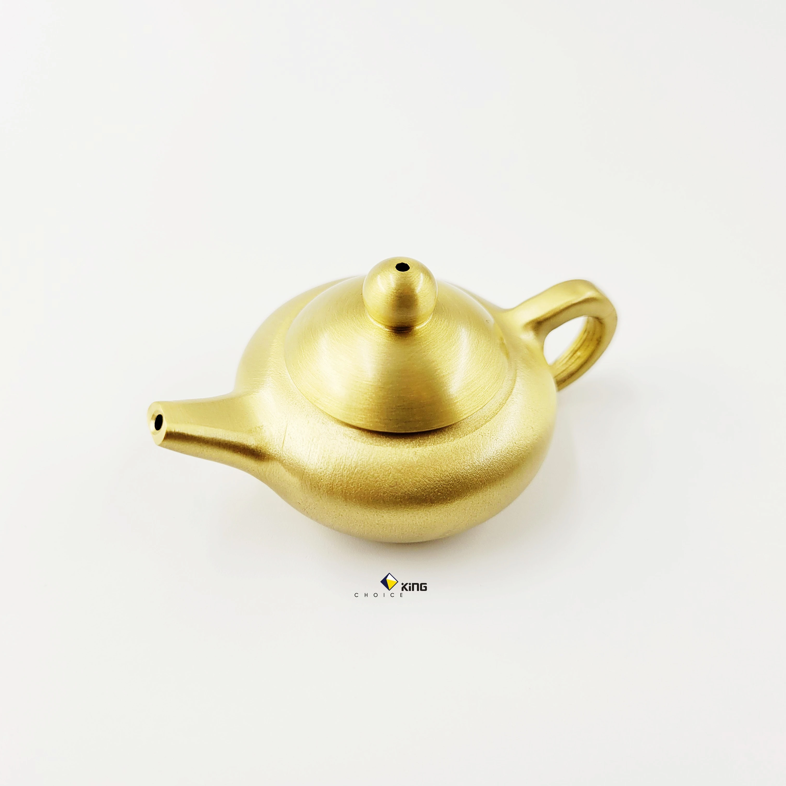 

Small Copper Teapot Mini Handle Pot Small Decoration Ornament for Living Room Business Gift