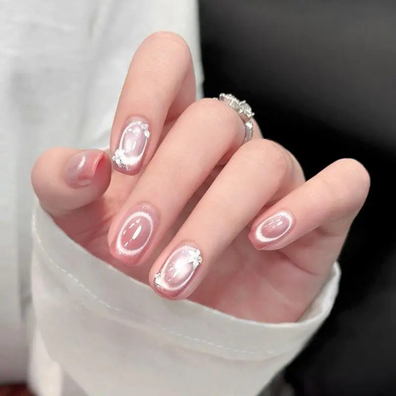 Ringmagnet Hohlkatzenauge Ovaler Nagelmagnet Maniküre-Werkzeug für DIY Gel Polish Magnetische Nagelkunst Hilfswerkzeuge Zubehörset – Detail 8