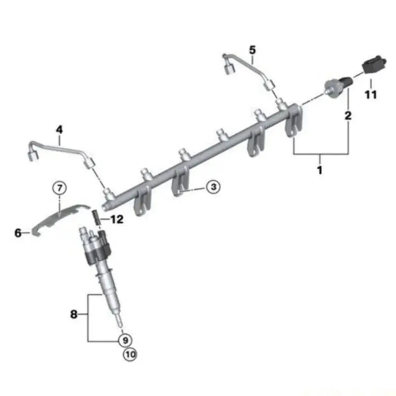 

J0MA Эффективный топливный инжектор Модернизация автомобильной топливной системы оптимизирует сгорание и увеличивает выходную