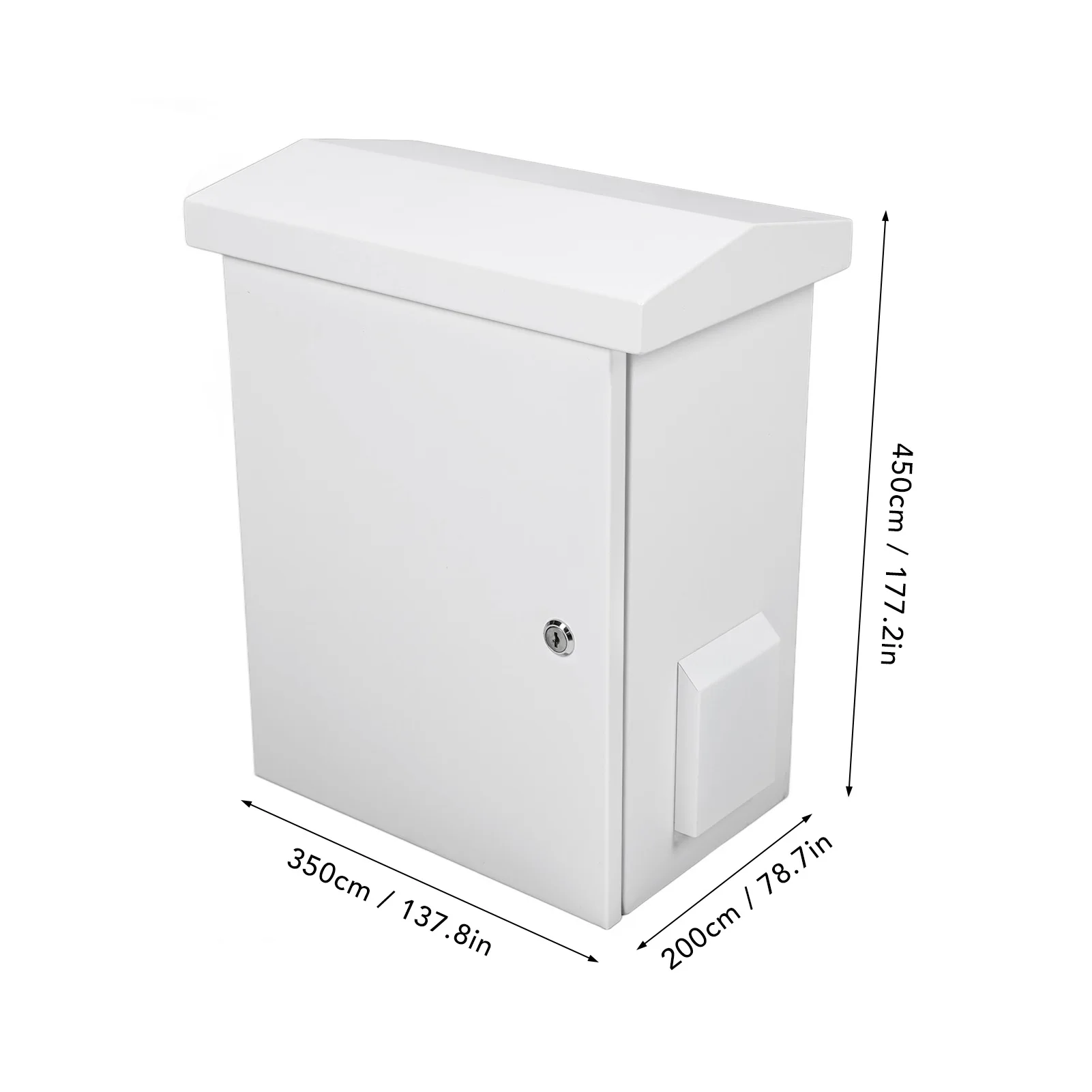 Scatola di giunzione esterna impermeabile e antipolvere con piastra in acciaio zincato spesso 1,2 mm