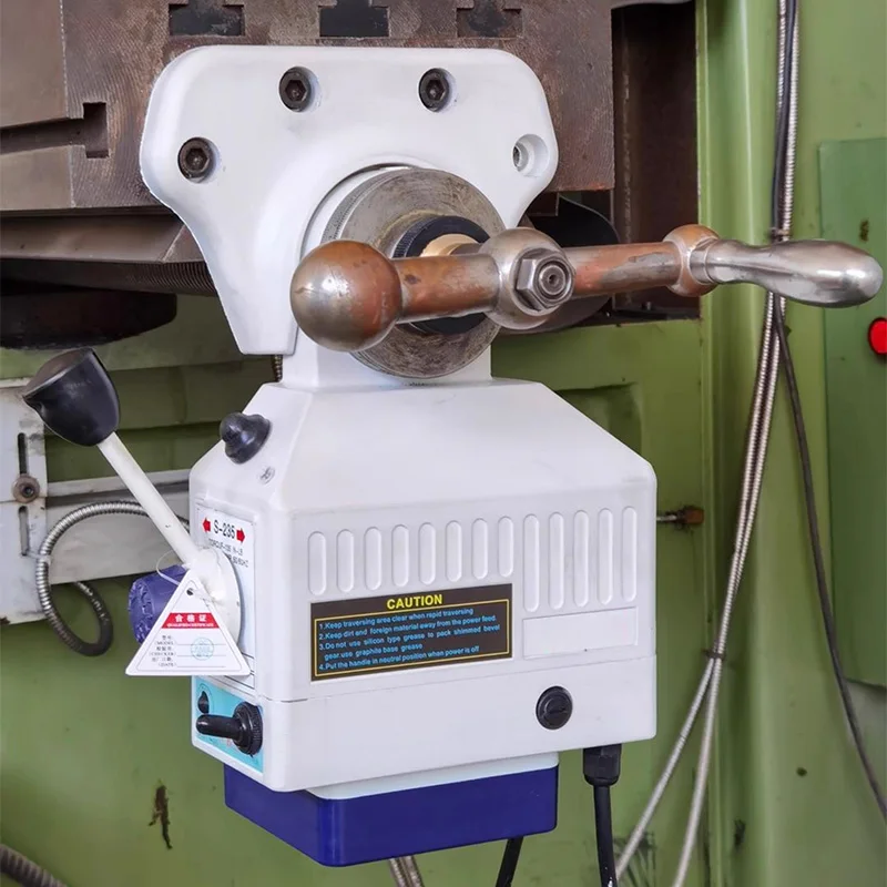 

Фрезерный станок Feeder S-235 Универсальный автоматический механизм подачи инструментов Электронный питатель 650IN-LB